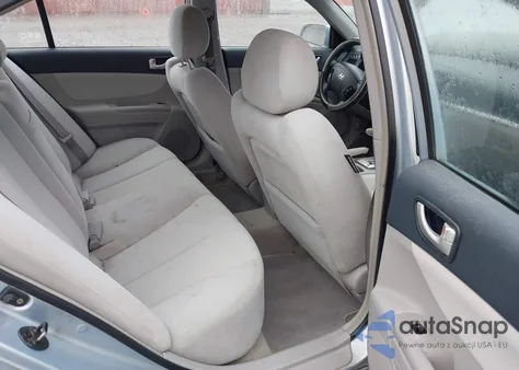 2008 Hyundai Sonata Gls z USA, uszkodzony, nr VIN 5NPET46C38H319283